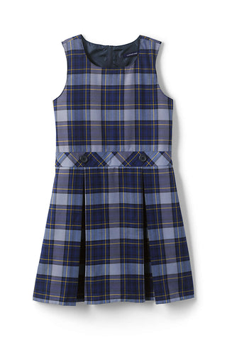 School Uniform Plaid Jumper-Natalie 57