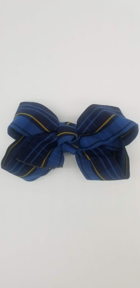 School Uniform JoJo Hair Bow-Pancratius Plaid