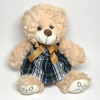 School Uniforms Girls 12 Inch Teddy Bear-Avalon Plaid 45