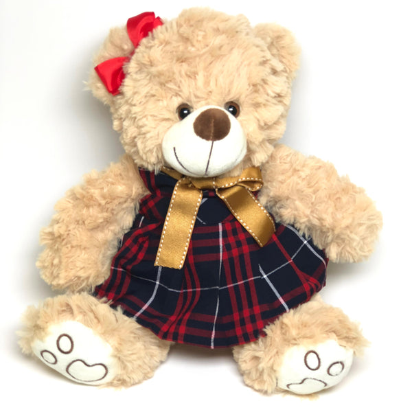 School Uniforms Girls 12 Inch Teddy Bear-