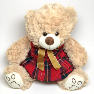 School Uniforms Girls 12 Inch Teddy Bear-Jerome Plaid 8