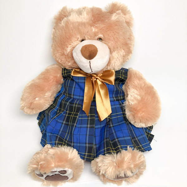 School Uniforms Girls 18 Inch Teddy Bear-Churchill Plaid 92