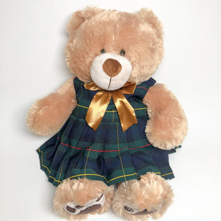 School Uniforms Girls 18 Inch Teddy Bear-Madison Plaid 83