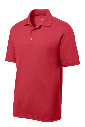 St. Matthews (MT) DRI-FIT Polo Shirt w/School Logo-RED (K-8TH)
