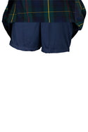 School Uniform Plaid Pull Up Skort- Madison 83. With Shorts Underneath.
