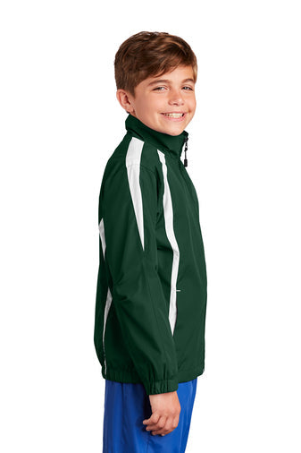 Spring Valley Montessori School Stylish Sport Windbreaker Jacket w/School Logo.