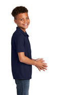 St. Mary's (ID) DRI-FIT Polo Shirt w/School Logo-Navy (PreK-5TH)