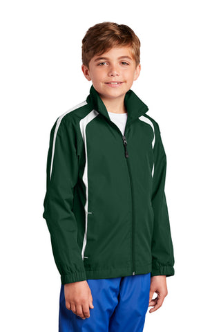 Nona Park Montessori School Stylish Sport Windbreaker Jacket w/School Logo.