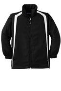 St. Mary's School (ID) Windbreaker Jacket w/School Logo-Black  (PreK-8TH). THIS ITEM IS OPTIONAL.