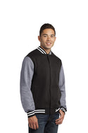 School Uniforms Unisex Fleece Letterman Jacket