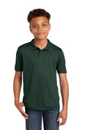 Nona Park Montessori School Green DRI-FIT Polo Shirt w/Embroidery Logo. YST640