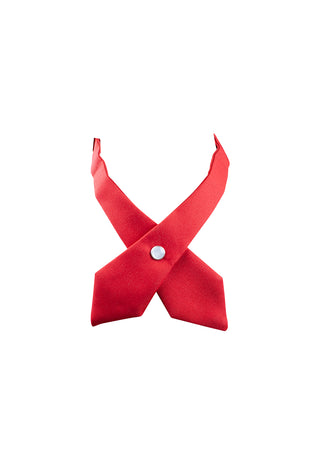 Buy red School Uniforms Girls Criss Cross Tie
