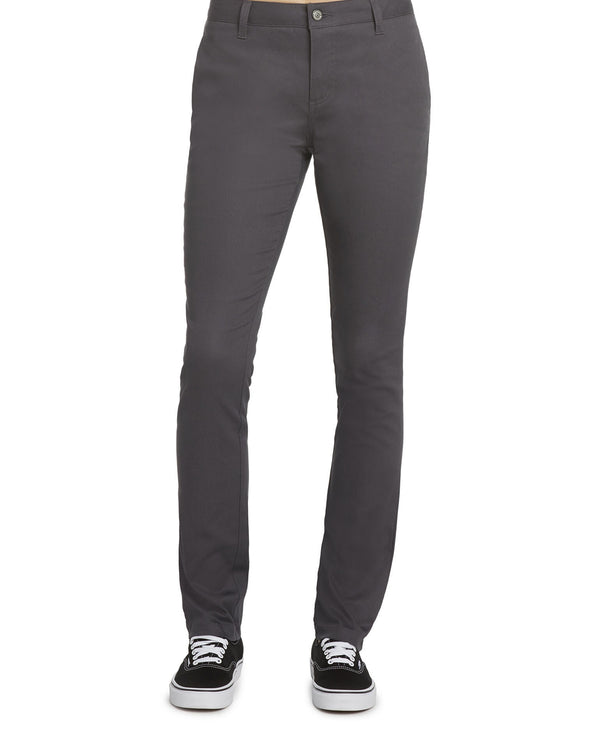 School Uniforms Juniors Everyday Skinny Pants-Flat Front with Stretch Fabric. Slim and Sleek. Modern Fit for an Excellent Fit