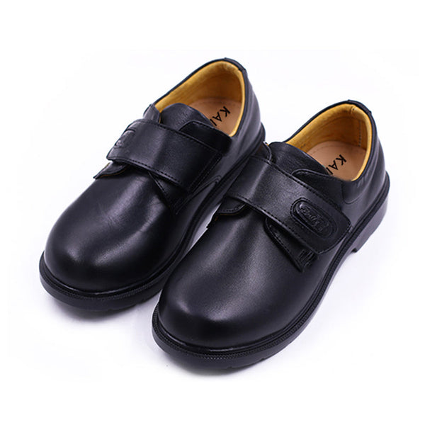 Spring Valley Montessori School Boys Dress Shoes with Velcro