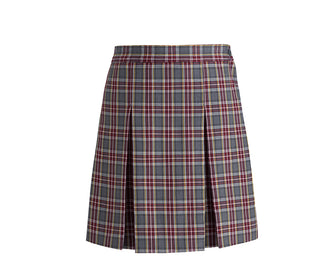 School Uniform Plaid Skirt-Cola 43