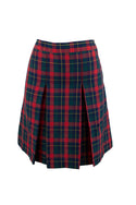 School Uniform Girls Plaid Skirt