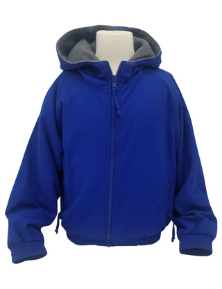 Buy royal-blue School Uniform Boys and Girls Premium Heavy Weight Nylon Jacket