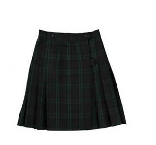 School Uniform Plaid Skirt-Blackwatch.