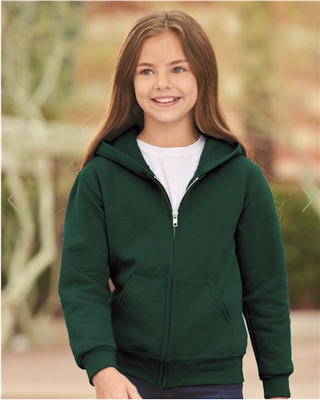Spring Valley Montessori School Full-Zip Hooded Fleece Sweatshirt w/School Logo