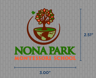 Nona Park Montessori School Girls and Ladies Peter Pan Blouse w/School Logo