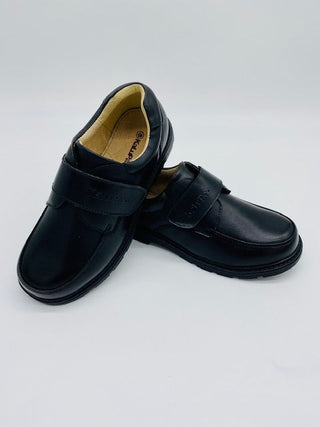 Spring Valley Montessori School Boys Dress Shoes with Velcro