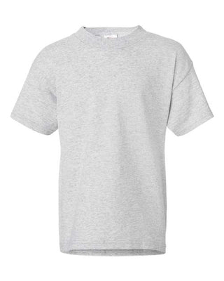 St. Mary School (Los Angeles, California) Unisex P.E. Shirt Comfort Soft Tag-less w/Aztec Logo. TK-8TH.