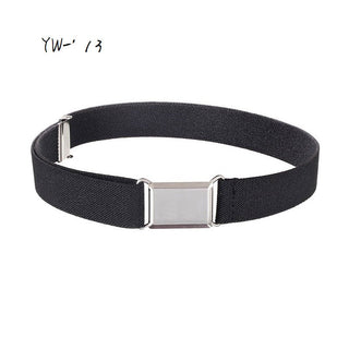 Boys and Girls Magnetic Belt/Adjustable Elastic Belt-Black.