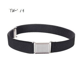 Spring Valley Montessori School Boys and Girls Magnetic Belt/Adjustable Elastic Belt-Black