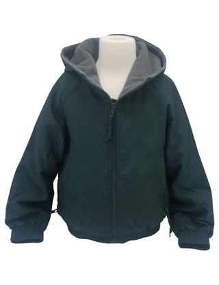Buy dark-green School Uniform Boys and Girls Premium Heavy Weight Nylon Jacket