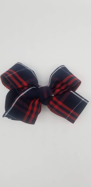 Jojo Halmington Plaid Hair Bow