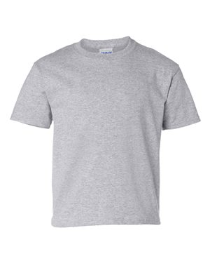 Buy heather-grey School Uniform Unisex P.E. Shirt Comfort Soft Tag-less