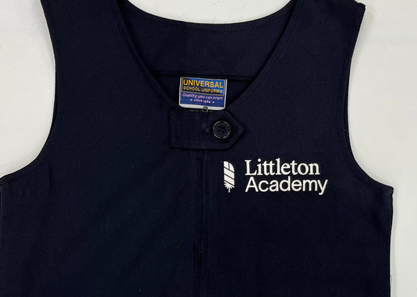 Final Sale Littleton Academy Navy Jumper with Littleton Logo. ALL GRADES.