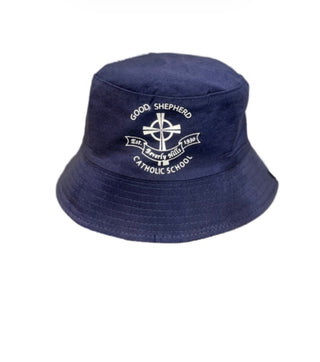 Buy navy GSBH Catholic School Bucket Hat w/ School Logo