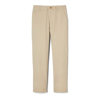 Buy khaki School Uniforms Girls Flat Front Pants with Stretch Fabric. Modern Fit. Sleek and Slim.