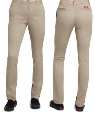 Buy khaki School Uniforms Juniors Everyday Skinny Pants-Flat Front with Stretch Fabric. Slim and Sleek. Modern Fit for an Excellent Fit
