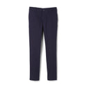 Littleton Academy Girls and Juniors SKINNY Flat Front Pants-Navy. Stretch For Excellent Fit. ALL GRADES.