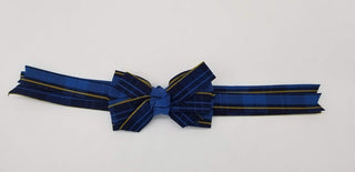 Long Tail Hair Bow- Pancratius Plaid