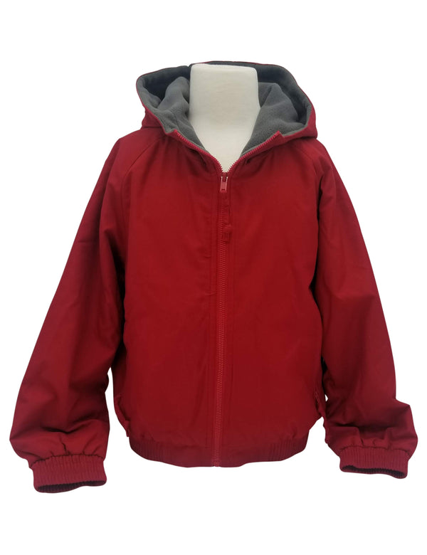 Buy online Girls Red Color Block Jacket from winterwear for Women by V-mart  for ₹669 at 4% off | 2024 Limeroad.com