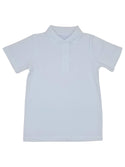 School Uniform Short Sleeve Jersey Knit Polo Shirt